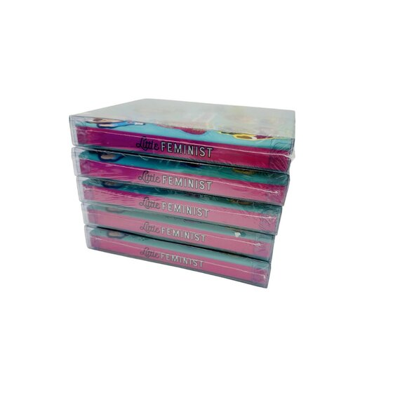 Little Feminist Diary Locking 2 Keys Girl Power Tween Heroes Womens History - Picture 7 of 7